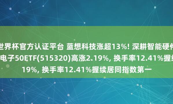 世界杯官方認(rèn)證平臺(tái) 藍(lán)想科技漲超13%! 深耕智能硬件霸占產(chǎn)業(yè)風(fēng)口, 電子50ETF(515320)高漲2.19%, 換手率12.41%握續(xù)居同指數(shù)第一